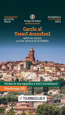 Caccia ai tesori arancioni a sinalunga (si)